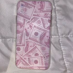 pink money iphone xr case